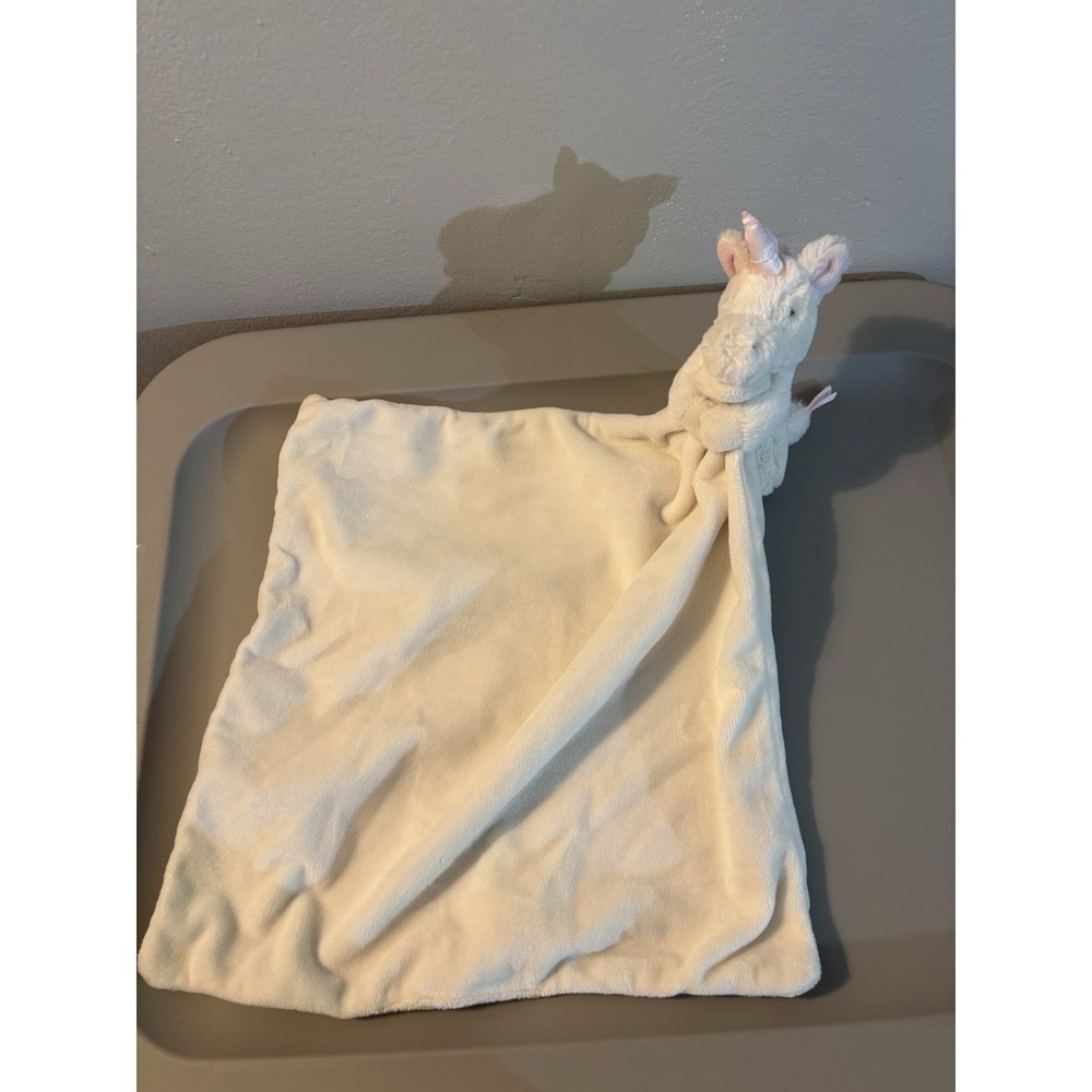 JELLYCAT‎ Unicorn Lovey Blanket  Security Plush